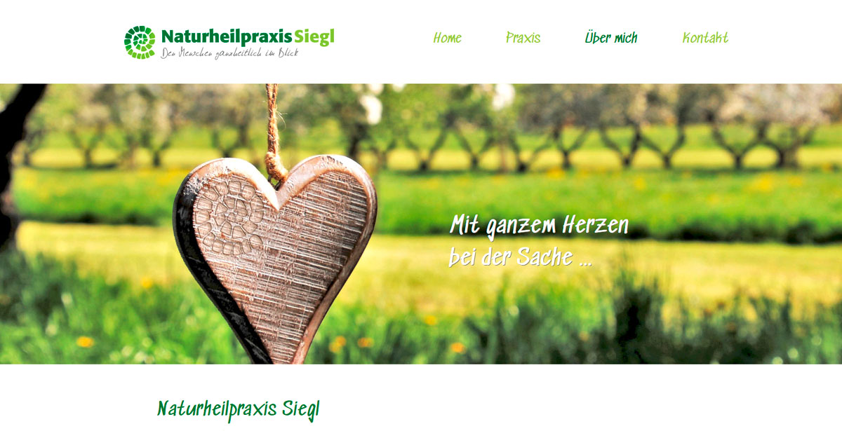 Homepage Naturheilpraxis