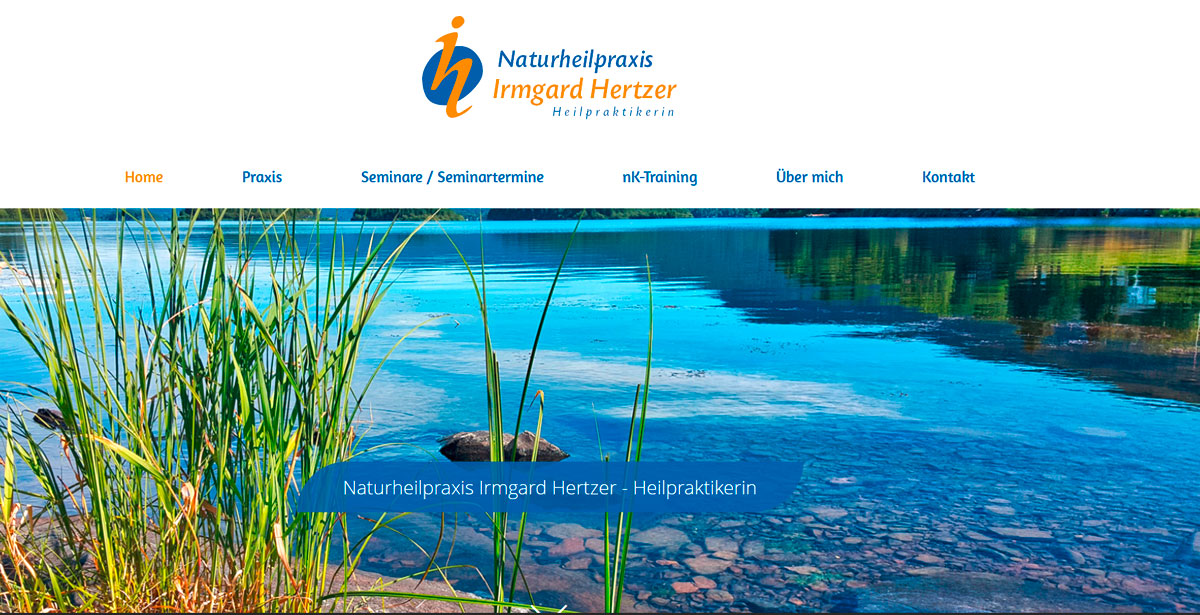 Naturheilpraxis Website Gestaltung